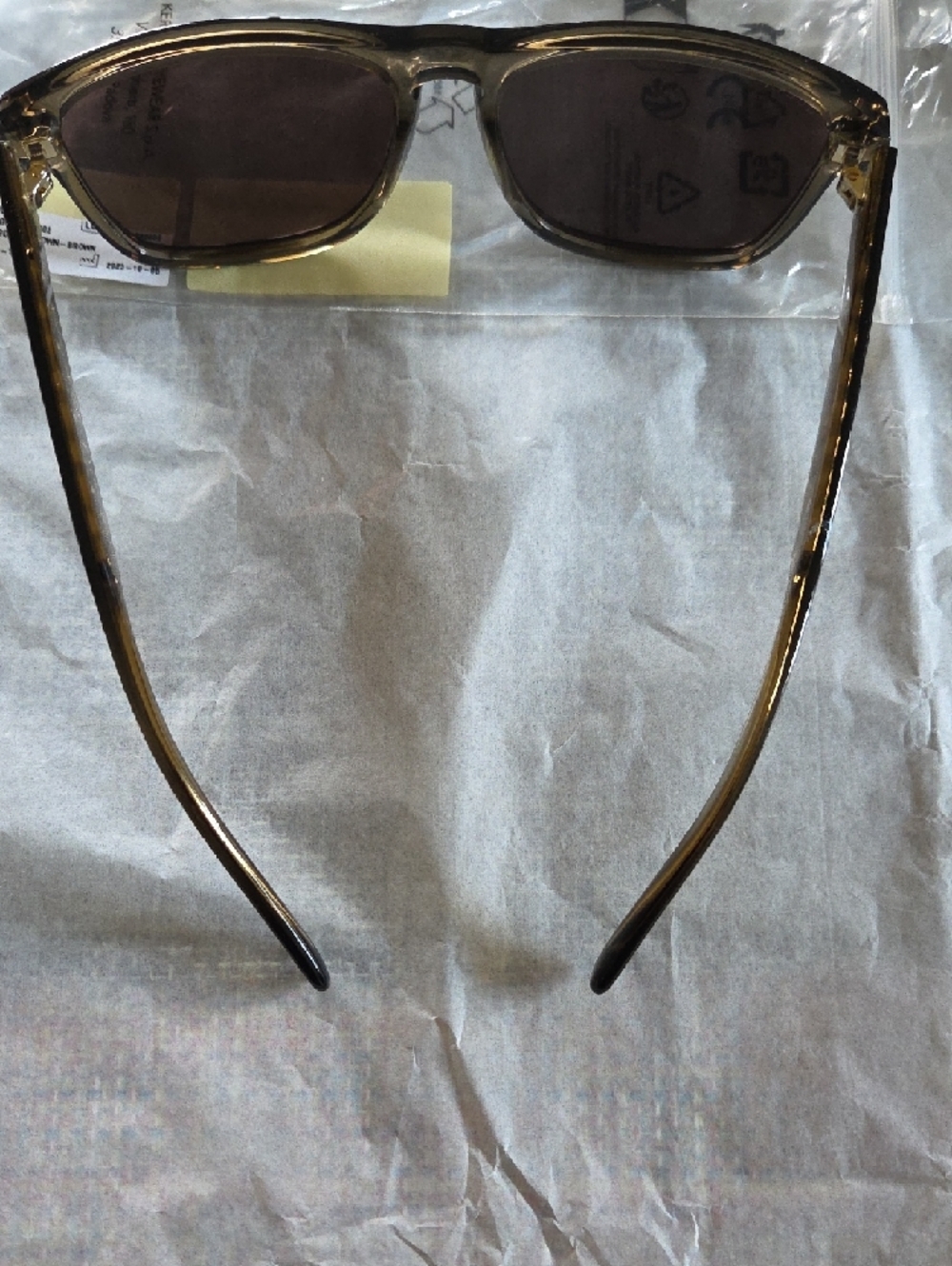 Gucci Brown Transparent Frame Sunglasses - Picture 5 of 16